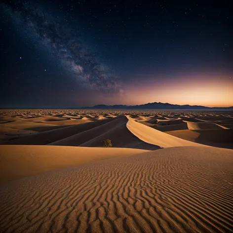 desert at night