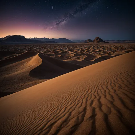 desert at night