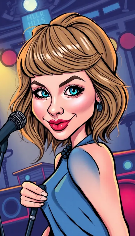 taylor swift caricature