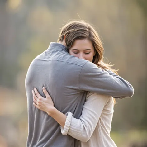 male two people hug