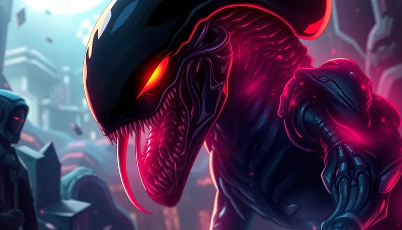 xenomorph anime