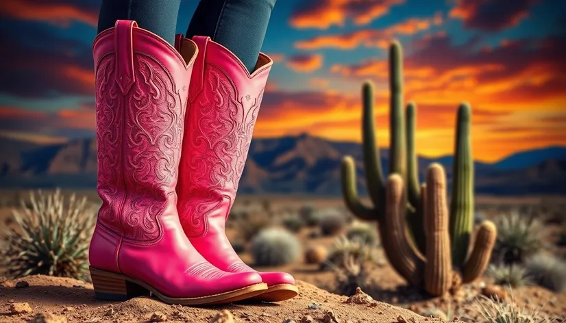 cowgirl boots pink