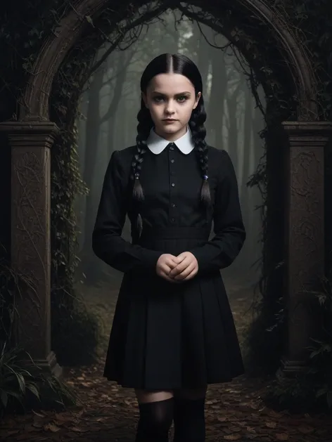 pictures of wednesday addams