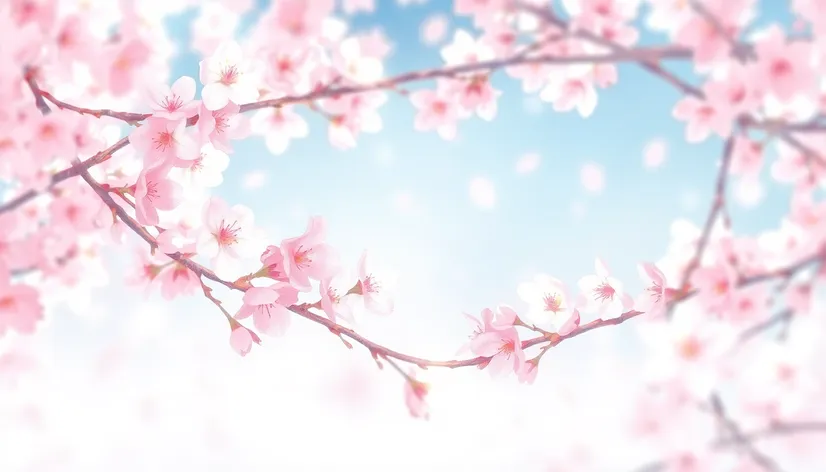 cherry blossom anime art