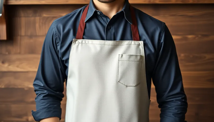 men's shirt apron pattern