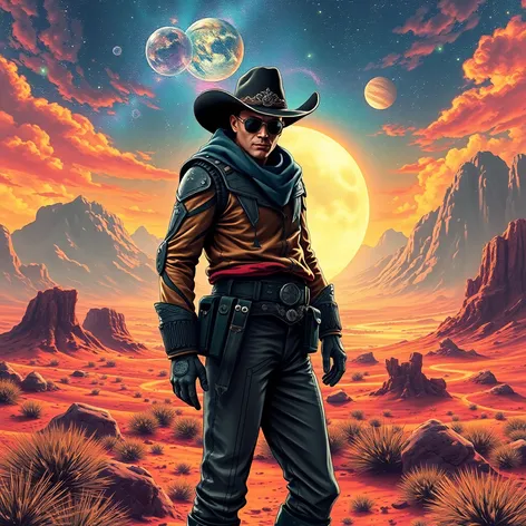 galactic cowboy outfit