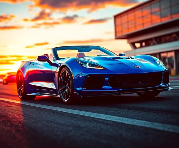 blue corvette