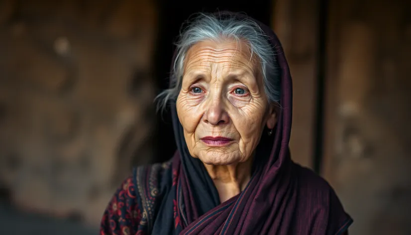 beautiful old women