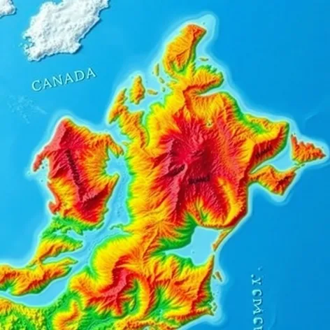 mapa de canada