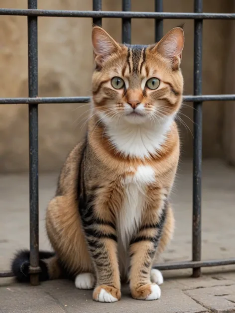 cat in jail
