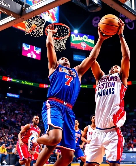 knicks vs pistons