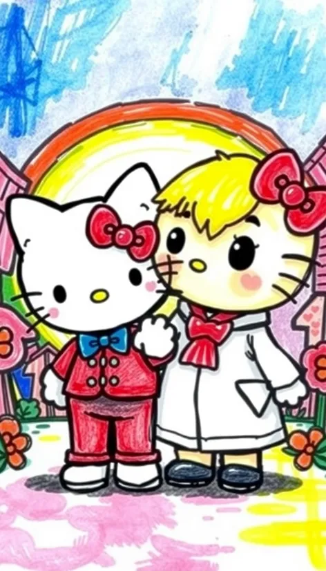 hello kitty with bf