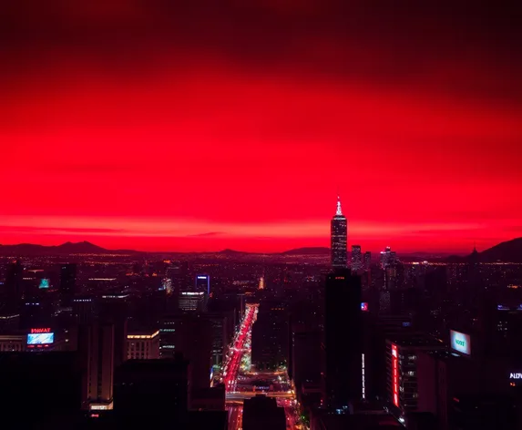 live wallpaper red sky