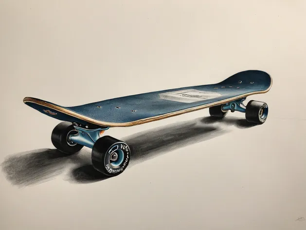 skateboard drawing