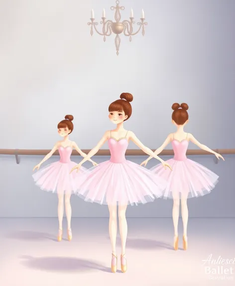 ballerina color pages