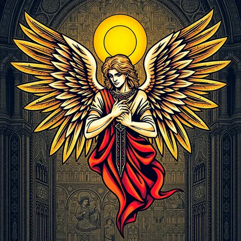 archangel michael angel tattoo