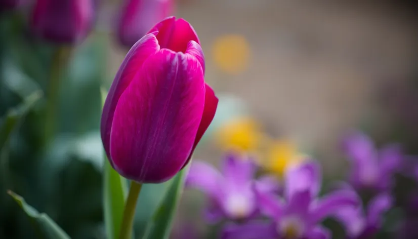 purple tulip