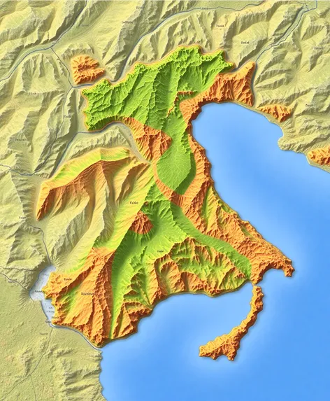 abruzzo italy map