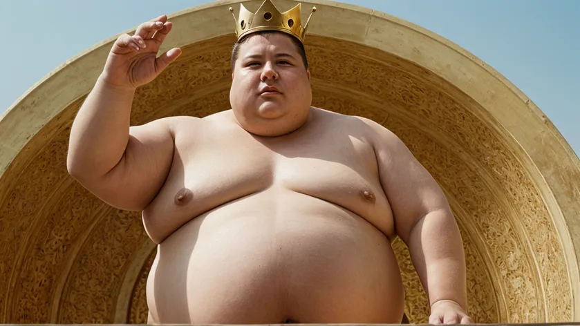 obese king