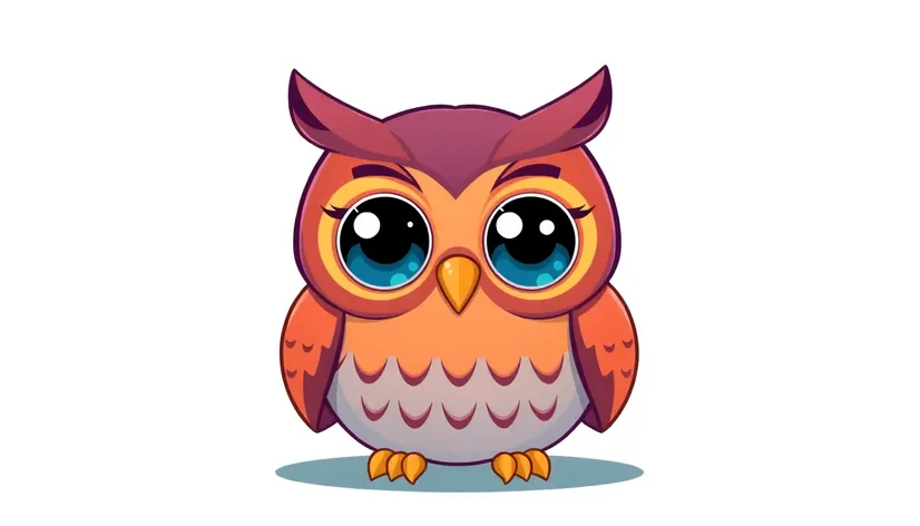 cute cartoon owl