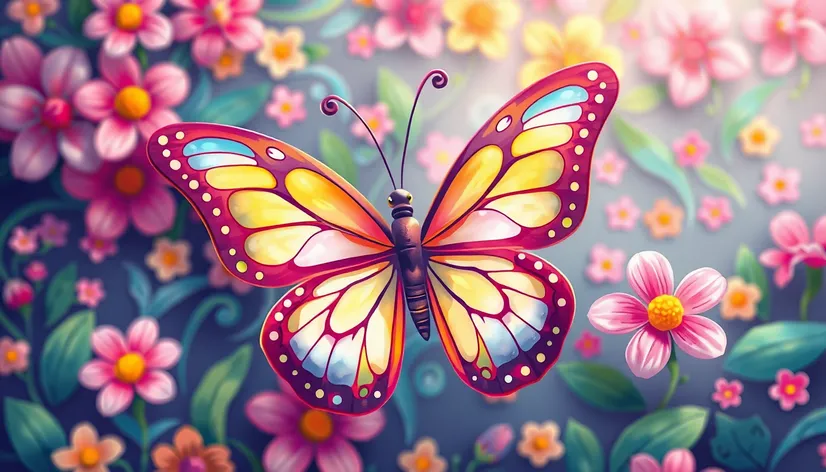 butterfly cartoon