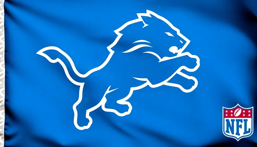 detroit lions flag