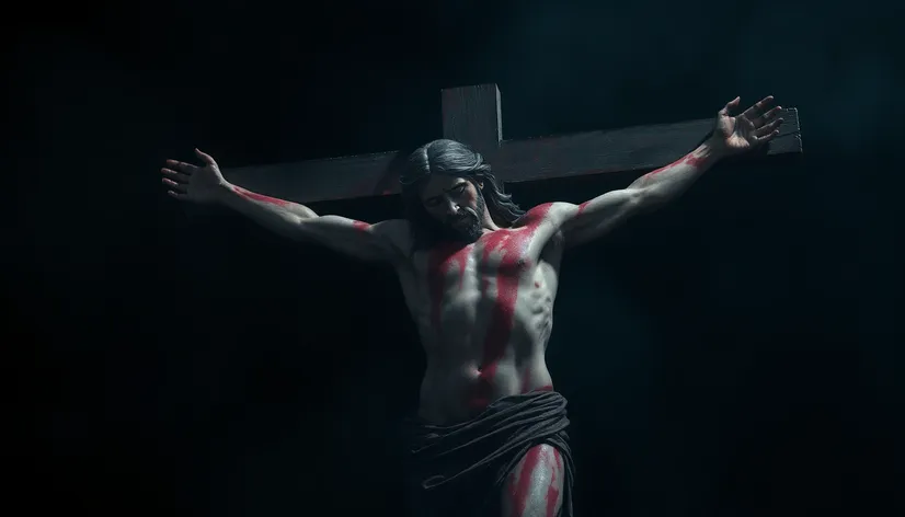 bloodied christ