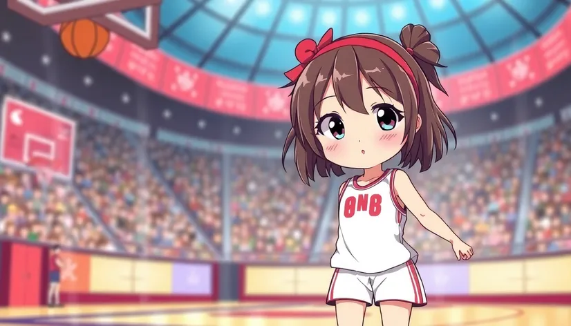 chibi basketball cute drawing