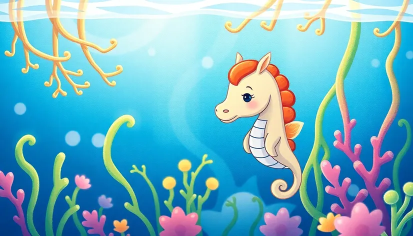 seahorse cartoon