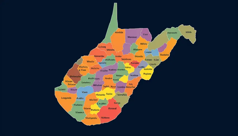 wv county map