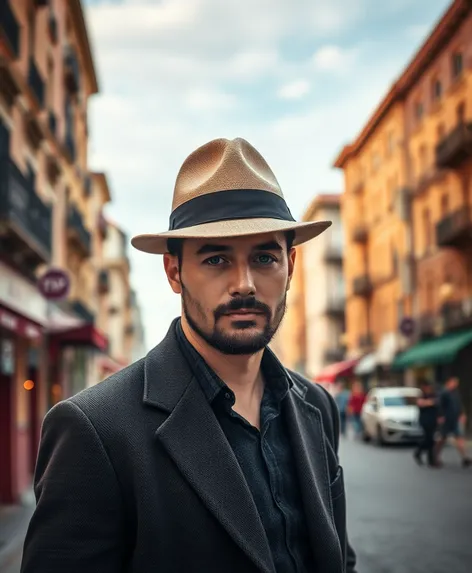 man in fedora