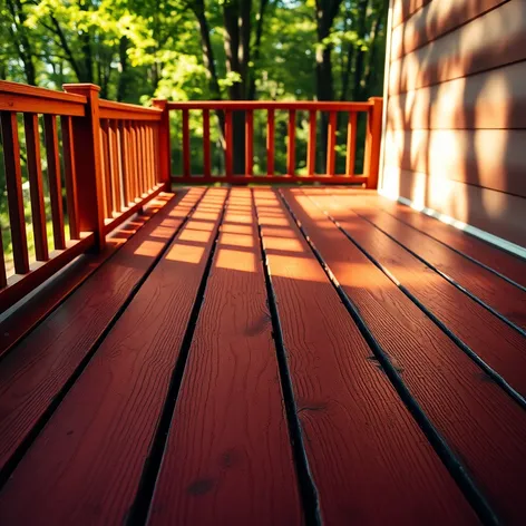 painted deck