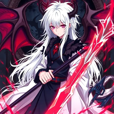 demon slayer white hair