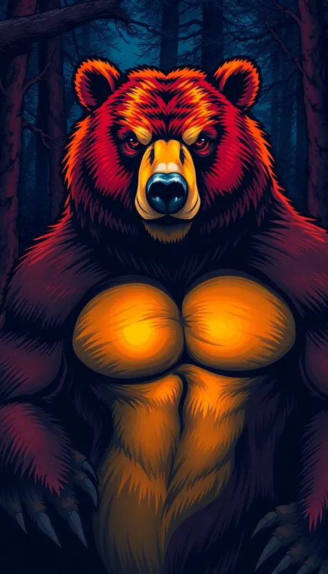 bear muscular typr