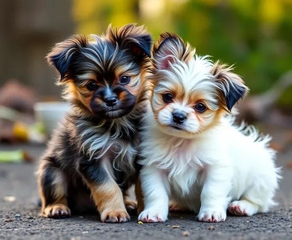 chinese crested puppies