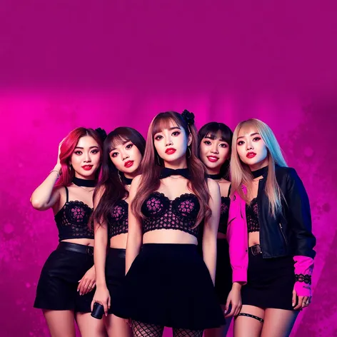 black pink wallpaper