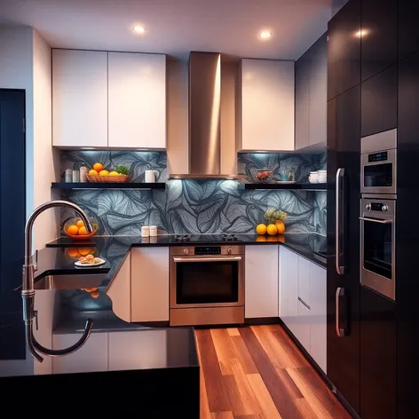 black countertops