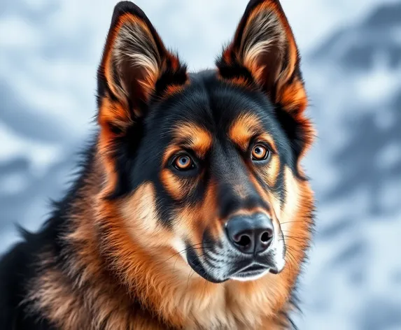 german shepherd husky