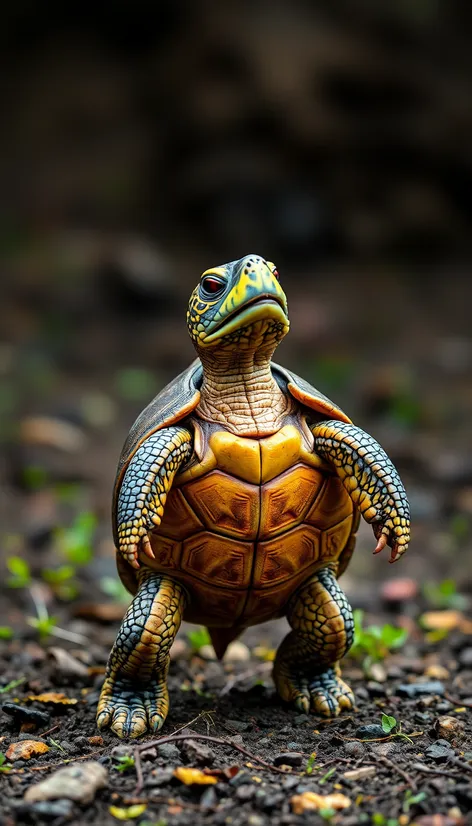 turtle standing up