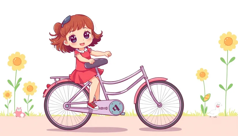 nice girl bike comic