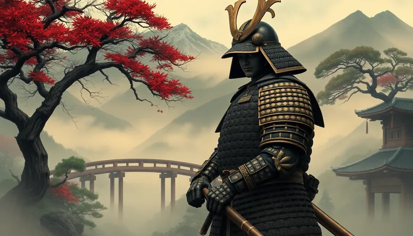 old samurai art