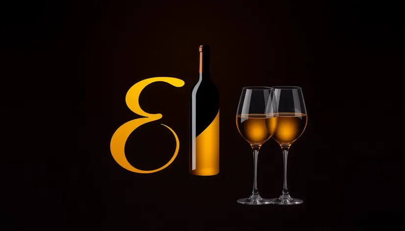 luxury wine logo letter