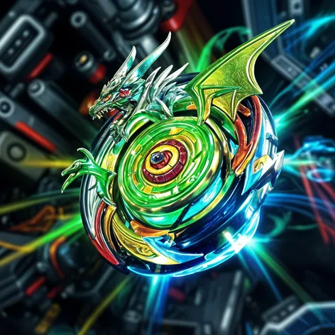 A metal dragon Beyblade