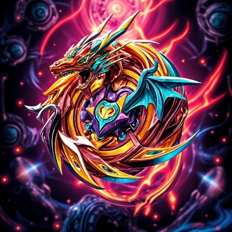 A metal dragon Beyblade