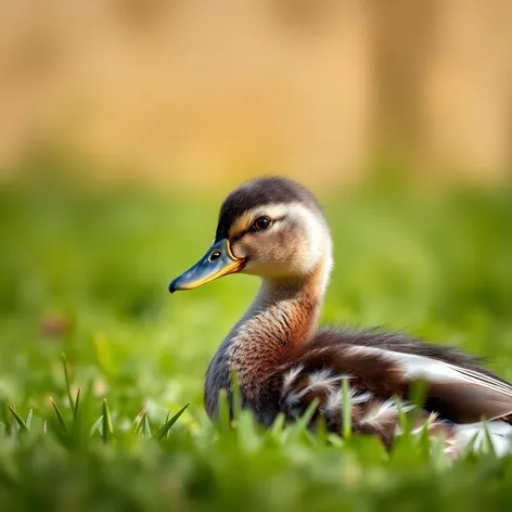 baby mallard cute juvenile