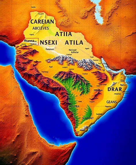 map of southwest asia