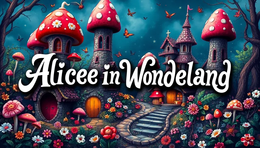 alice in wonderland font