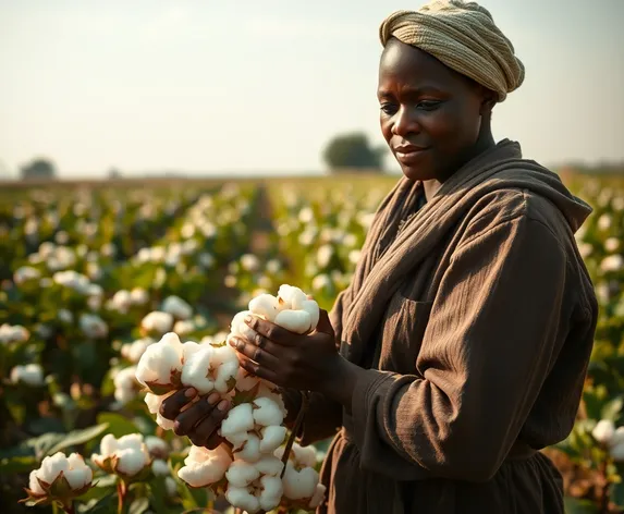 black person picking cotton