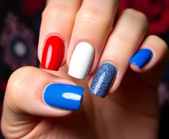 red white and blue