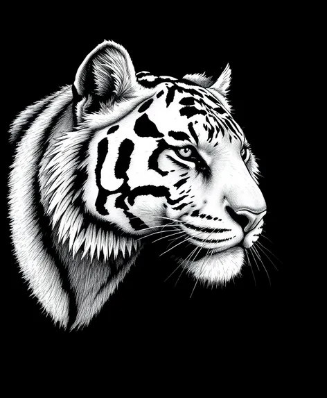 white tiger in pen